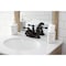 Kingston Brass KB7645ACL 4-Inch Centerset Bathroom Faucet, Oil Rubbed Bronze KB7645ACL - alternate 4